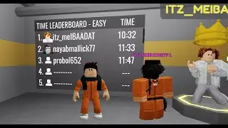 🔥TRYING TO GET TO THE LEADERBOARD IN PRIZON EXCAPE ( PRE RECORDED STREM )🔥