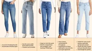 Types of jeans with name #jeans#pants for women #jeans#for women #women girl jeans with name #video