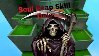 Getting Supervillian Status Using Soul Reap Skill Only (Super Power Training Simulator)