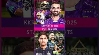 KKR vs GT&nbsp;IPL 2025 Stat Highlights: Gujarat Titans&nbsp;Beat Kolkata Knight Riders By 39&nbsp;Runs