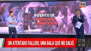 🛑 Atentado a Cristina Kirchner: un atentado fallido, una bala que no sali&oacute; 🚨 A24