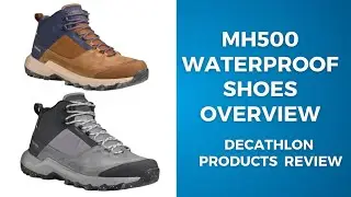 Quechua MH500 web lock ASMR Overview #decathlon #trekkingshoes #decathlonproductsreview