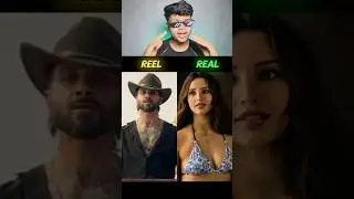 O Romeo Movie Cast Reel vs Real 😍 Real Life Shocking #sahidkapoor #triptidimri #oromeomovie #shorts