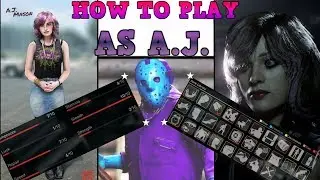 Friday the 13th the game | How to use A.J. EFFECTIVELY | Perks & Strategy explained Pt. 2