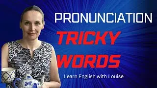 Pronunciation, Consonant Clusters