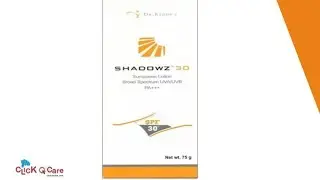 Shadowz SPF 30 Sunscreen Lotion : ClickOnCare.com