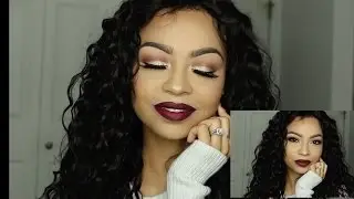 New Years Eve Vamp Glam Look - Collab with SamoreLoveTv