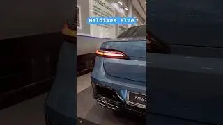 BMW 760i individual color : Maldives Blue #BMWM
