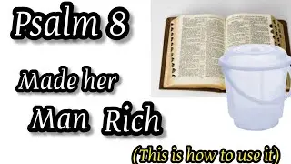 PSALM that can Make u RICH Permanently #psalms #psalm8 #psalmforriches #spiritualtips