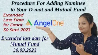 Procedure for adding nominee Details | How to update Nominee in Angel One |