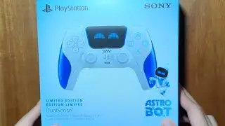 Unboxing (PS5) Astro Bot Joyful Limited Edition DualSense Controller 