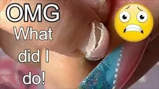 TAKING OFF MY ACRYLIC NAILS WHEN WEARING NAIL GUARDS | ABSOLUTE NAILS