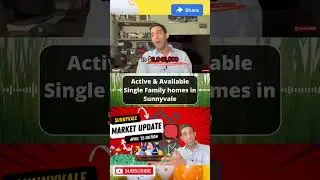 Active & Available Single Family Homes in Sunnyvale (April, 2023)