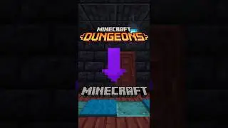 MINECRAFT DUNGEONS IS COMING TO VANILLA? #minecraft #minecraftanimation