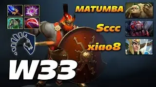 W33 MARS vs MATUMBAMAN / Sccc/ xiao8 - Dota 2 Pro Gameplay