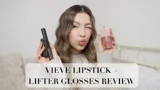 Vieve Modern Matte Lipstick & Lip Definer Review | + Fenty Glossbomb dupe??