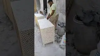 Factory Inside Making Inlay Furniture