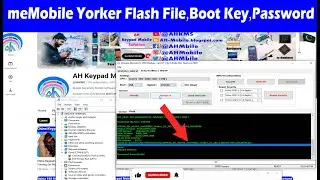 meMobile Yorker (SPD6531E) Flash File, Boot Key and Password Unlock