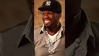50 cent&rsquo;s Age from 48 years old to 4! 😤 #50cent #curtisjackson #shorts #thenvsnow #nostalgia #age