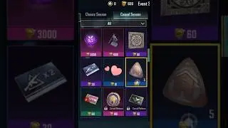 New Casual Season Shop Home Coins Redeem #pubgmobile