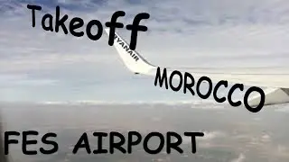 Takeoff Saiss Fes Airport Décollage Aeroport Fez Saiss 🛬🛬🛬  إقلاع رائع من مطار سايس بفاس