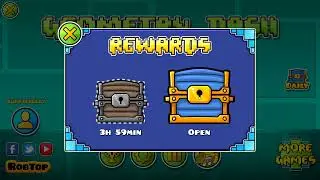 Geometry Dash chest opening sound effects loop
