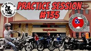 Practice Session #135 (Tennessee) Advanced Slow Speed Motorcycle Riding Skills