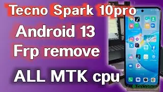Tecno spark 10pro Android 13 google account remove 2023.@adonaymobilemob1371