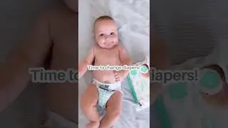 Smart Diapering Choice: Wetness Indicator for Stress-Free Changes! 🌟💪 #shorts #babydiaper #hacks