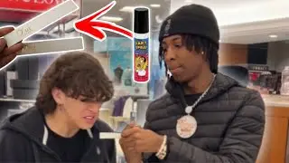 Fart Spray On Perfume Test Strips Prank🤣!