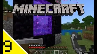 Minecraft Survival Timelapse S1E9 - Making a nether portal