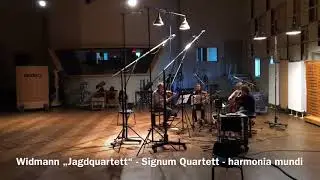 Widmann: Jagdquartett - opening section 1 (Signum Quartet)