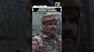 J&K: Search Operation by Army & CRPF underway in Sopore to track down Terrorist