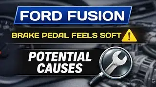 Педаль тормоза на Ford Fusion кажется мягкой &ndash; объяснение возможных проблем.