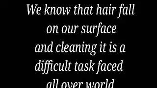 Hair picking tool which easily picks hairs  from surface DIY tool