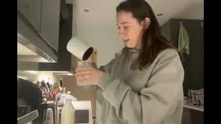 Making my first ever chia pudding
