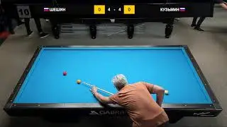 Шешин - Кузьмин. Санкт-Петербург 2019. PLAYPOOL. Трёхбортный карамболь №2