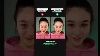 Persona 💚 Better than FaceApp! #makeup #naturalbeauty #filters