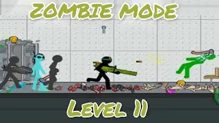 Anger of stick 5: zombie / level 11 zombie mode / soundtrack Ice t and Slayer disorder