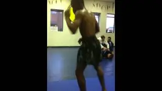 13 yr old Muay Thai fighter Yamasaki Woodbridge