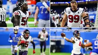 REACTION: J.J. Watt, Deshaun Watson after Texans vs. Lions | Postgame Press Conference