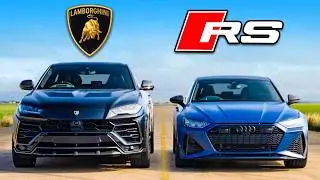 Lamborghini Urus vs RS7 Performance: ARRANCONES