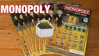 Monopoly Tickets‼️California Lottery Scratchers🤞🍀🍀🍀