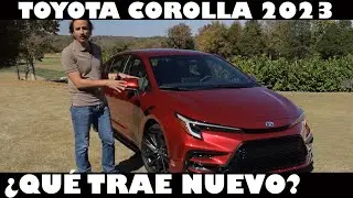 Toyota Corolla Sedán 2023: dos motores, por primera vez AWD y con mejor tecnología estándar