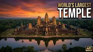 ANGKOR WAT Breathtaking &bull; Cinematic Aerial Adventure in 4K