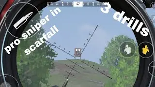 3 drills for pro sniper in scarfall 2.0 #scarfall #m5gamerz #bgmi #viral #sniper king 