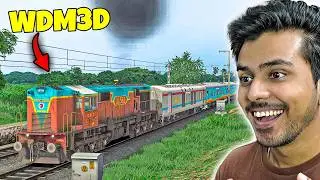 WDM3D Hamsafar SuperFast Express with REAL TRAIN CONTROLLER | INDIAN TRAIN GAME