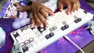 Dragon Den ASMR Typing #27   Relaxing  ASMR typing with no talking   LEOBOG Hi98