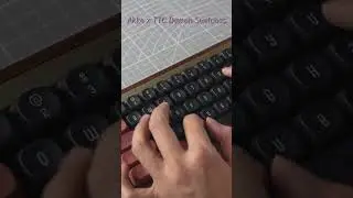 Akko MU01 Wooden Keyboard Sound Test!