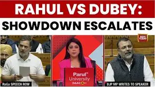 Nishikant Dubey Seeks To Cancel Rahul Gandhi's Lok Sabha Membership Over 'Unethical Conduct'